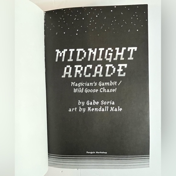 Midnight Arcade:Magician’s Gambit/Wild Goose Chase! Paperback by Gabe Soria 2018 - Picture 13 of 14
